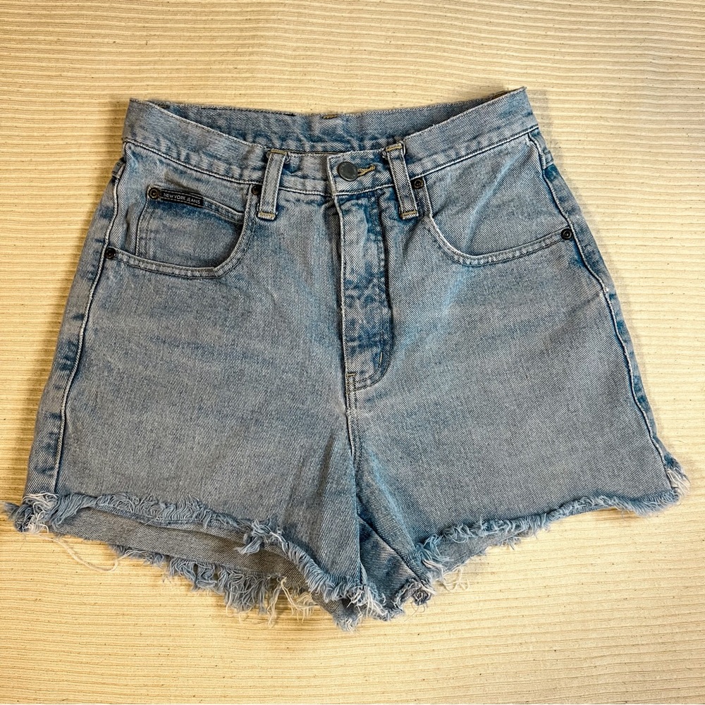 Vintage New York jean shorts